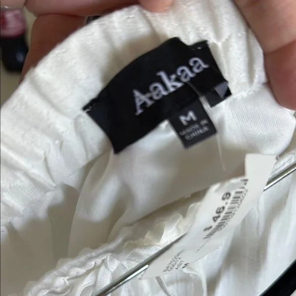 NWT Elegant White Ruffle Skirt - Picture 10 of 10